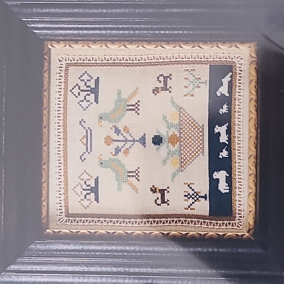 The Scarlet Letter sampler kit, circa 1800 - Picture 12 of 12